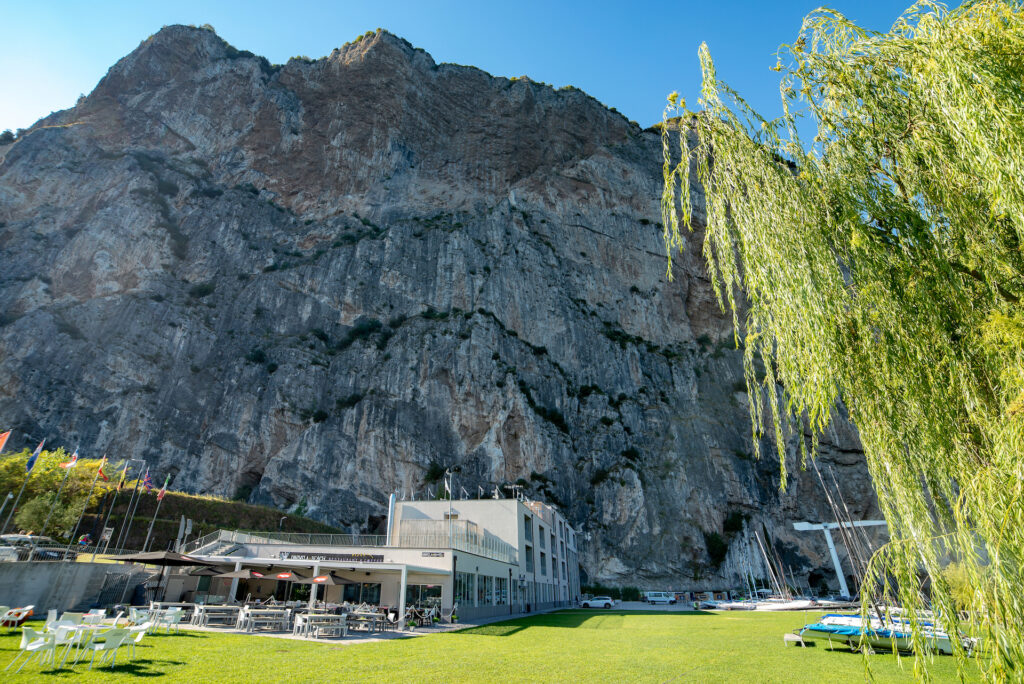 The lawn at Terraferma Restaurant
