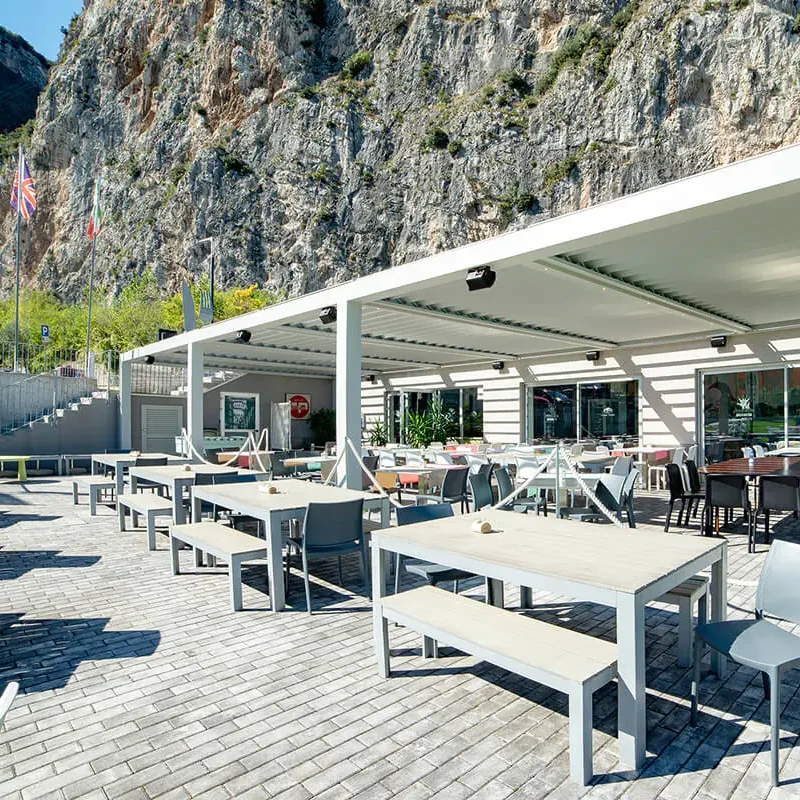 Terraferma Restaurant terrace