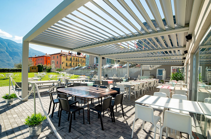 Pergola at Terraferma Restaurant